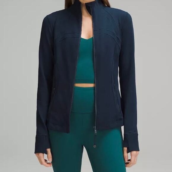 Lululemon Luon Define Jacket in True Navy size 12 - Picture 1 of 6